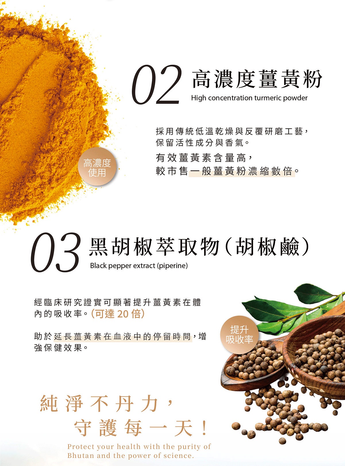寶芮詩 不丹高濃度薑黃膠囊